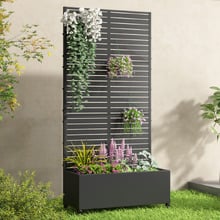 Tylan Steel Trellis Planter