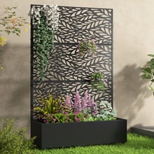 Cypress Steel Trellis Planter