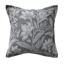 Grey Maidstone Cotton Jacquard European Pillowcase