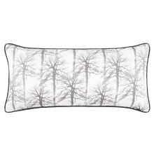 Grey Myrtleford Cotton Sateen Lumbar Cushion