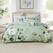 Sage Salisbury Cotton Sateen Quilt Cover Set