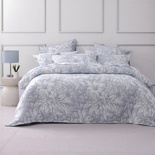 Whispering Lily Jacquard Quilt Cover Set