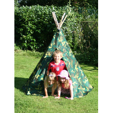 Children's Camouflage Teepee