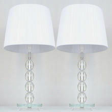 43cm Imperial Tapered Drum Table Lamp (Set of 2)
