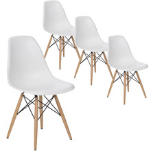 Eames Replica DSW Side Chairs (Set of 4)