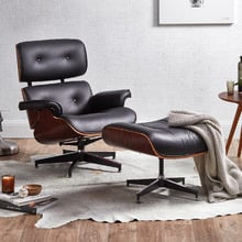 Eames Premium Replica Lounge Chair & Ottoman