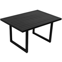 Black Randgris Outdoor Aluminium Coffee Table