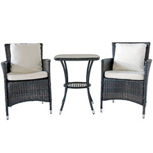 2 Seater Polina PE Rattan Outdoor Lounge Set