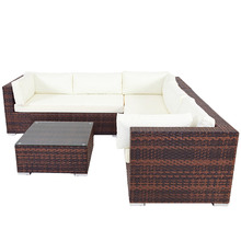 5 Seater Alana PE Rattan Outdoor Sofa Set