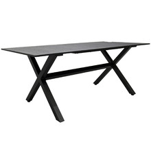 180cm Grey Atlas Aluminium Outdoor Dining Table