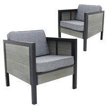Arcadia Outdoor Club Chairs (Set of 2)