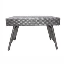 Rossi Rattan Foldable Outdoor Side Table