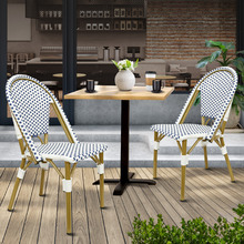 Jacques Aluminium Outdoor Dining Chairs (Set of 2)
