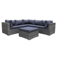 5 Seater Stelian PE Rattan Outdoor Modular Lounge Set