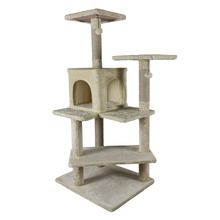 128cm Beige Harriet Cat Tree