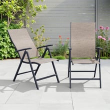 Kai Outdoor Deck Chairs (Set of 2)