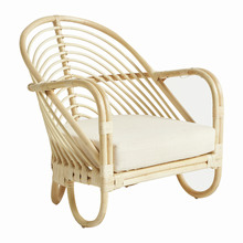 Marina Rattan Outdoor Armchair