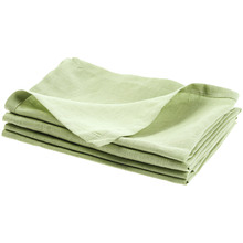 Wasabi Nimes Linen Napkins (Set of 4)