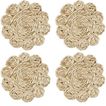 Kala Jute Coasters (Set of 4)