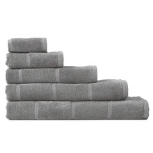 Velour Stripe Cotton Bathroom Towels