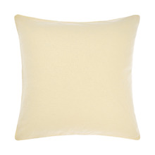 Lemon Nimes Linen European Pillowcase