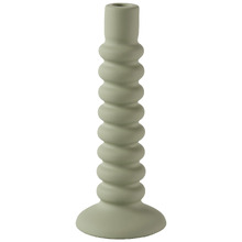Twirl Stoneware Candle Holder