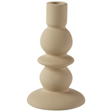 Spiral Stoneware Candle Holder