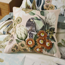 Eucalyptus Garden Cotton Slub Cushion