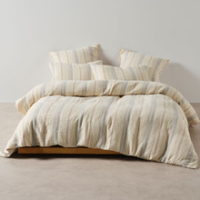 Coolum Cotton Jacquard Quilt Cover Set