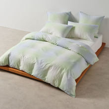Clearwater Sunrise Check Cotton Sateen Quilt Cover Set