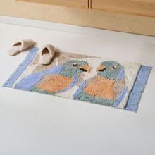 Parrots 1800GSM Cotton Bath Mat