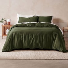 Surf Wash Cotton Sateen Quilt Cover Set