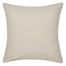 Volley Check Cotton Percale European Pillowcase
