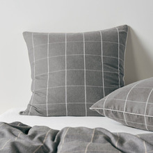 Atrium Yarn-Dyed Cotton European Pillowcase