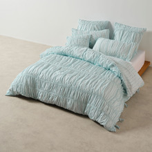 Stripe Layla Cotton Voile Quilt Cover Set