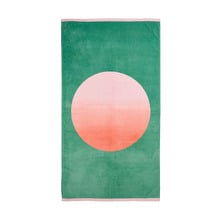 Summer Sunset Cotton Beach Towel