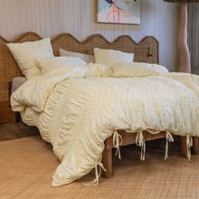 Nina Spot Cotton Voile Quilt Cover Set