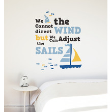 Adjust The Sails Wall Decal