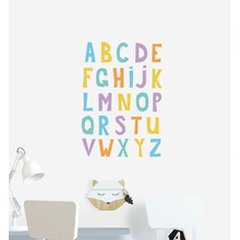 Multi-Coloured Alphabet Wall Sticker