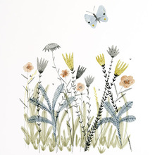 Cute Flower Meadow Wall Decal