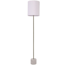 Laurent Marble & Metal Floor Lamp