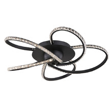 Darnell Metal 5 Arm LED Flush Mount Ceiling Light