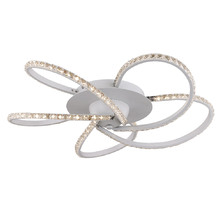 Darnell Metal 5 Arm LED Flush Mount Ceiling Light