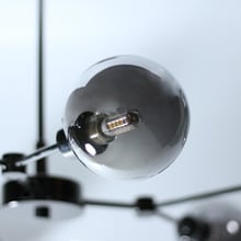 Sherry Iron & Glass 6 Light Pendant