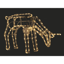 3D Feeding Reindeer LED Light Stand