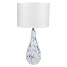 Dixie Ceramic & Fabric Table Lamp