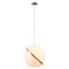Roman Iron & Acrylic Pendant Light