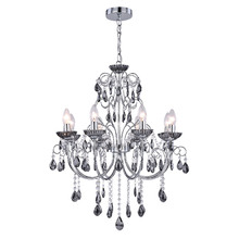 Charley Metal & Crystal 8 Light Chandelier