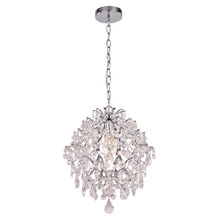 Georgia Metal & Crystal Chandelier