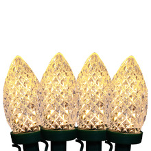 50 Warm White Pine Cone LED String Fairy Lights